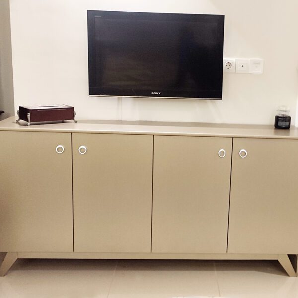 Dust Gold TV Unit